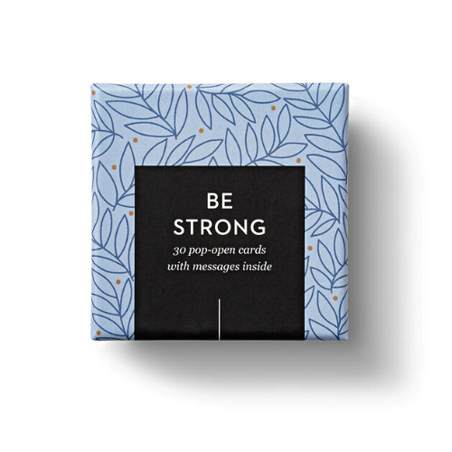 Be Strong Thoughtfulls Pop-Open Cards