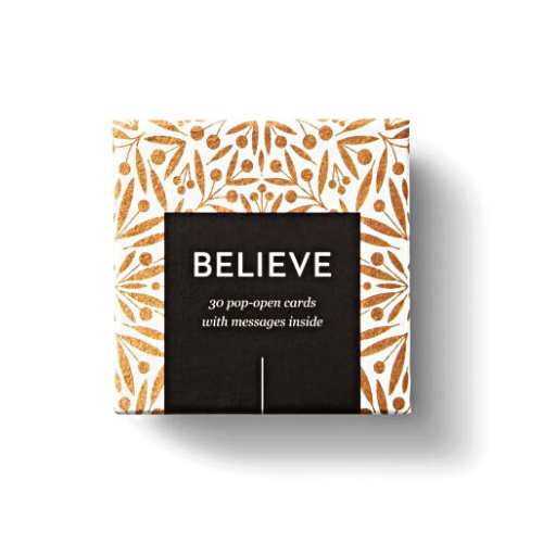'Believe' Window Cards