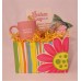 No one Fights Alone Breast Cancer Basket 