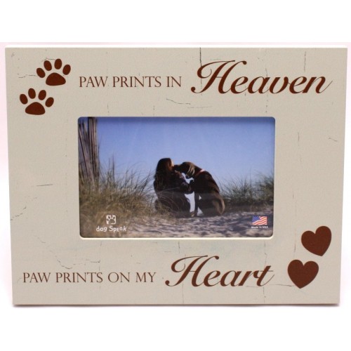 Pawprints in Heaven Pet Frame