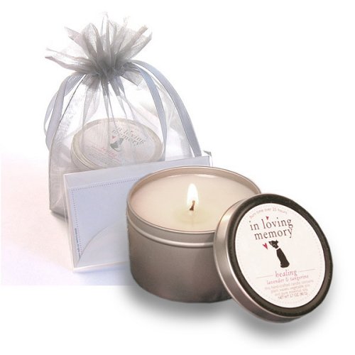 Dog Lovers 'In Loving Memory' Sympathy Candle 