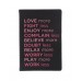 Love More Lined Journal by Eccolo