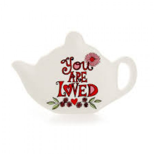 You are Loved Tea Bag Holder