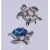 Sea Turtle Opal Sterling Silver Fertility Necklace