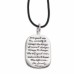 Serenity Sterling Unisex Necklace by BB Becker