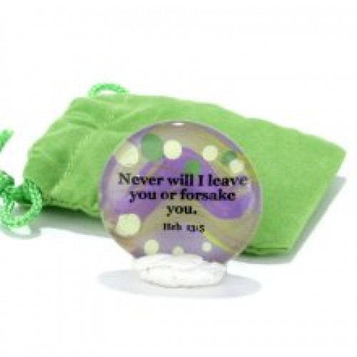 Never Will I Leave You Pocket Stone 